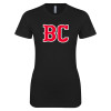 Thumbnail image for  Next Level Womens Black Boyfriend Tee