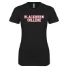 Thumbnail image for  Next Level Womens Black Boyfriend Tee