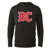 Thumbnail image for  Black Long Sleeve Hooded Tee