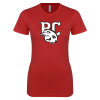 Thumbnail image for  Next Level Womens Red Boyfriend Tee