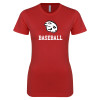 Thumbnail image for  Next Level Womens Red Boyfriend Tee