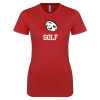 Thumbnail image for  Next Level Womens Red Boyfriend Tee