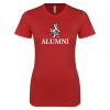 Thumbnail image for  Next Level Womens Red Boyfriend Tee