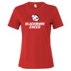 Thumbnail image for  Bella + Canvas Womens Red Relaxed Cotton T Shirt