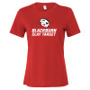 Thumbnail image for  Bella + Canvas Womens Red Relaxed Cotton T Shirt
