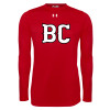 Thumbnail image for  Under Armour Red Long Sleeve Tech Tee