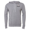 Thumbnail image for  Bella + Canvas Heather Grey Fleece Hood