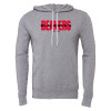 Thumbnail image for  Bella + Canvas Heather Grey Fleece Hood
