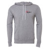 Thumbnail image for  Bella + Canvas Heather Grey Fleece Hood