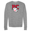 Thumbnail image for  Bella + Canvas Heather Grey Fleece Crew