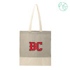 Thumbnail image for  Split Recycled Grey Cotton Twill Convention Tote