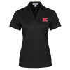 Thumbnail image for  Womens Black Performance Fine Jacquard Polo