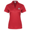 Thumbnail image for  Womens Red Performance Fine Jacquard Polo