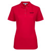 Thumbnail image for  Womens Silk Touch Red Pique Polo