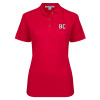 Thumbnail image for  Womens Silk Touch Red Pique Polo