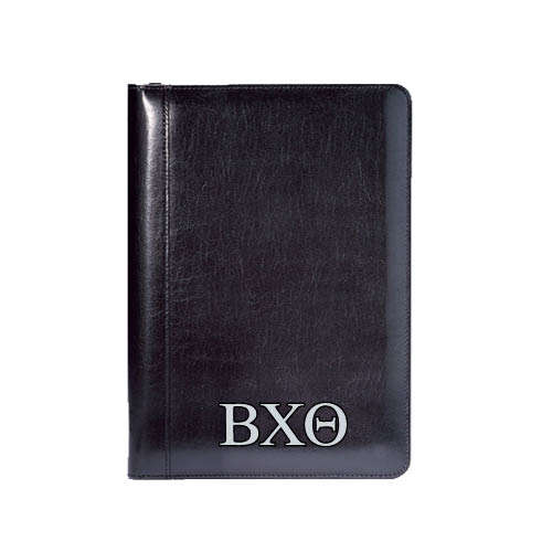Wall Street Black Junior Writing Pad-Greek Letters