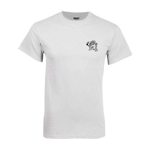 White T Shirt-Lion