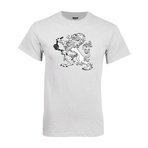 White T Shirt-Lion