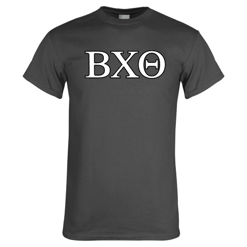 Charcoal T Shirt-Greek Letters