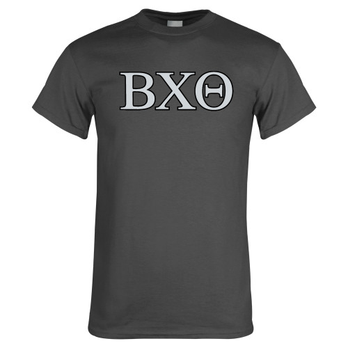 Charcoal T Shirt-Greek Letters
