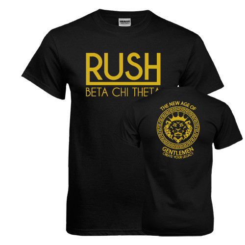 Black T Shirt-Rush Beta Chi Theta