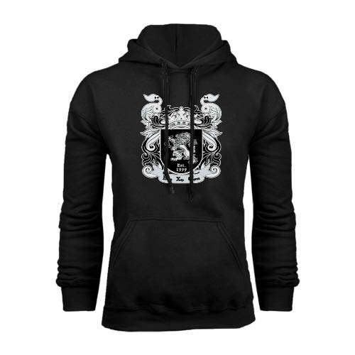 Black Fleece Hoodie-Coat of Arms