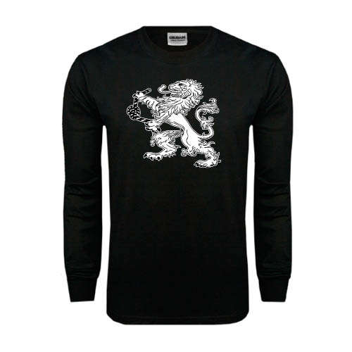 Black Long Sleeve T Shirt-Lion