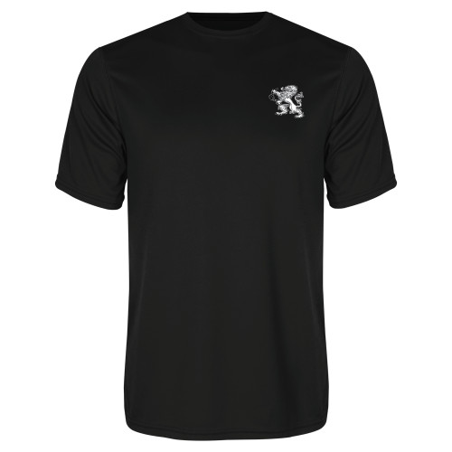 Black Performance Tee-Lion