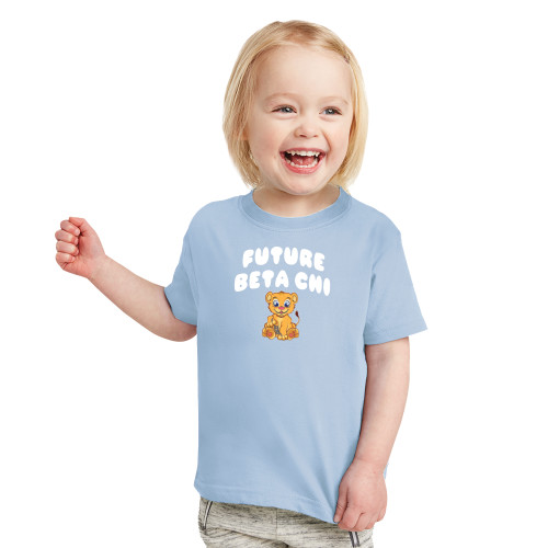 Toddler Light Blue T-Shirt-Future Beta Chi Cub