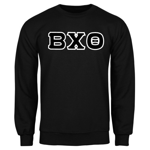 Black Fleece Crew-Greek Letters, Tackle Twill