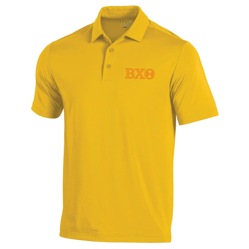 Under Armour Gold T2 Performance Polo-Greek Letters