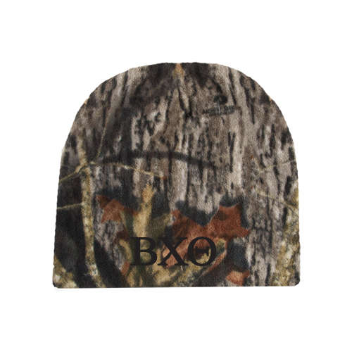 Mossy Oak Camo Fleece Beanie-Greek Letters