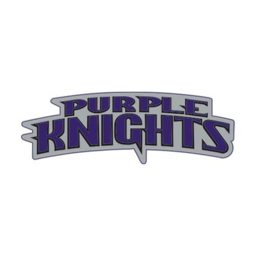  Extra Large Decal - Purple Knights