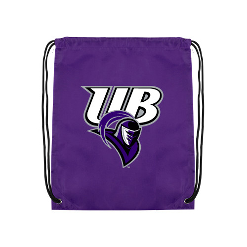  Purple Drawstring Backpack - Primary Mark
