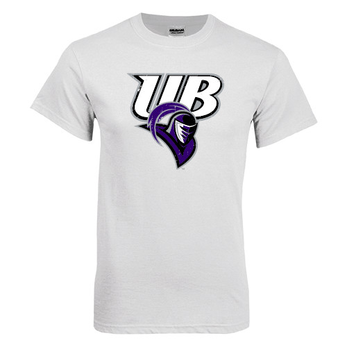 White T Shirt - Primary Mark Distressed