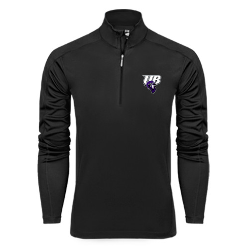  Syntrel Black Interlock 1/4 Zip - Primary Mark
