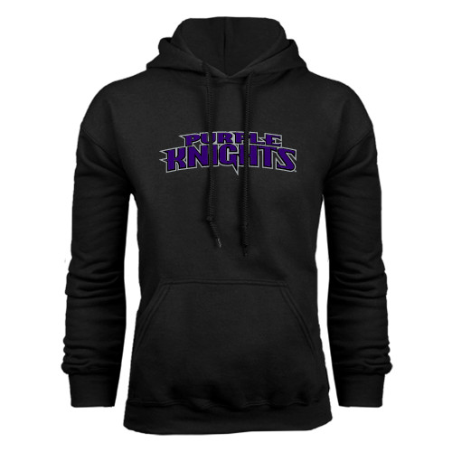  Black Fleece Hoodie - Purple Knights