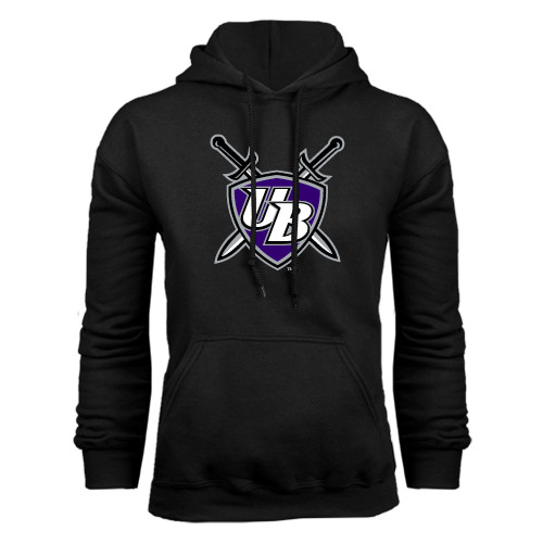  Black Fleece Hoodie - UB Shield w/ Swords