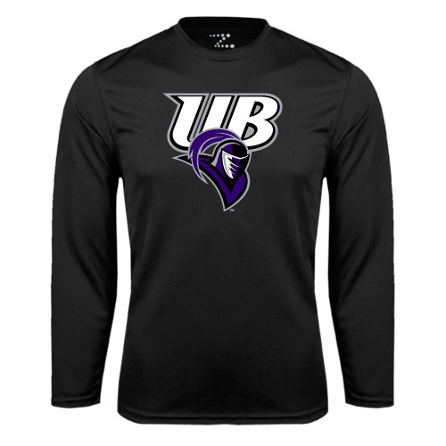  Black Performance Long Sleeve Shirt - Primary Mark