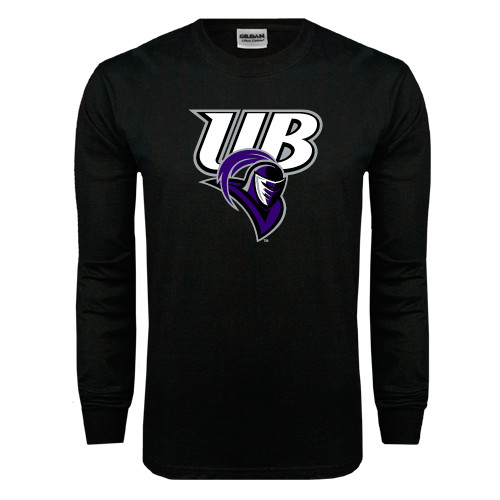  Black Long Sleeve T Shirt - Primary Mark