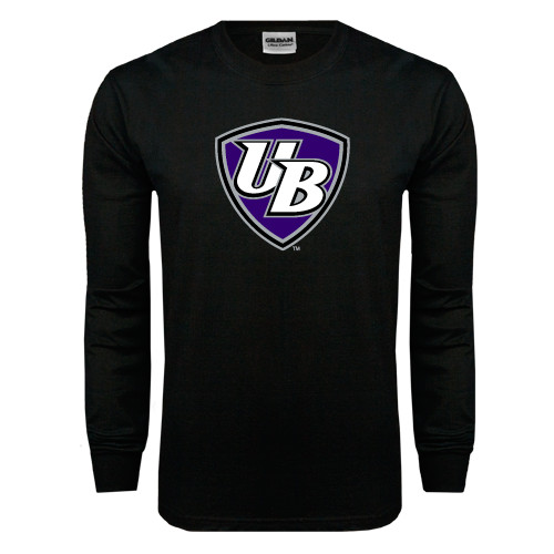  Black Long Sleeve T Shirt - UB Shield
