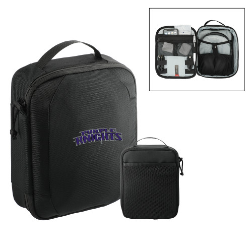  RPET Headphone and Tech Case - Purple Knights