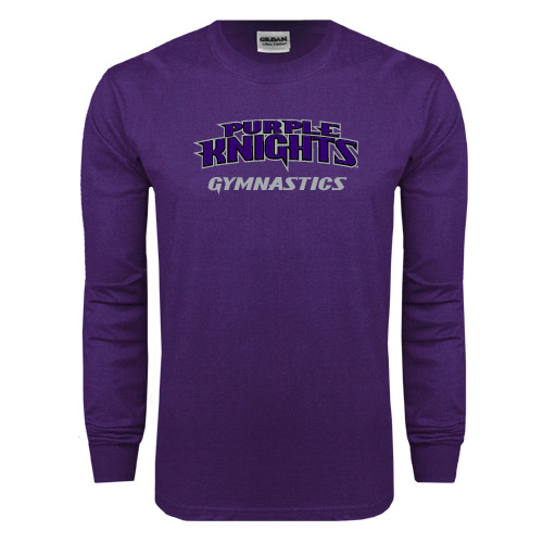  Purple Long Sleeve T Shirt - Gymnastics