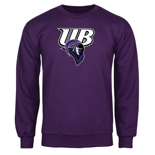  Purple Fleece Crew - Primary Mark