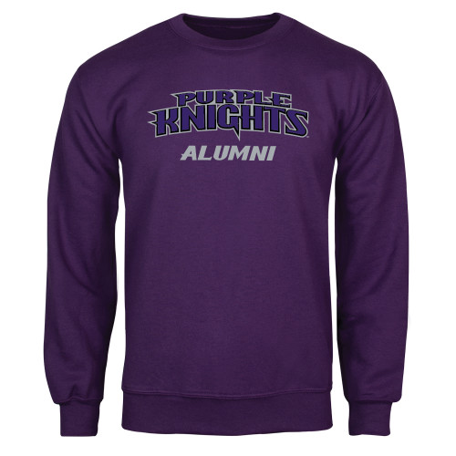  Purple Fleece Crew - Alumni