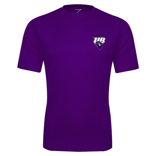  Purple Performance Tee - Primary Mark