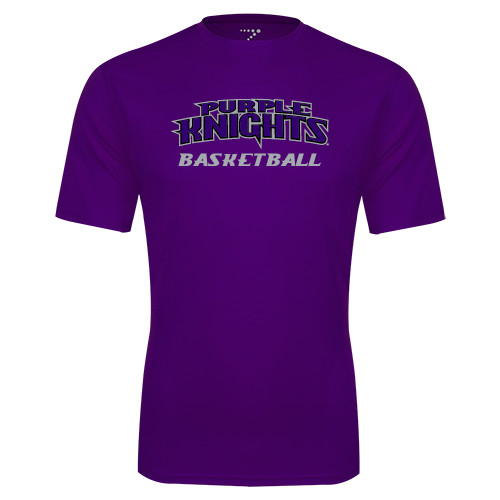  Purple Performance Tee - Basketball
