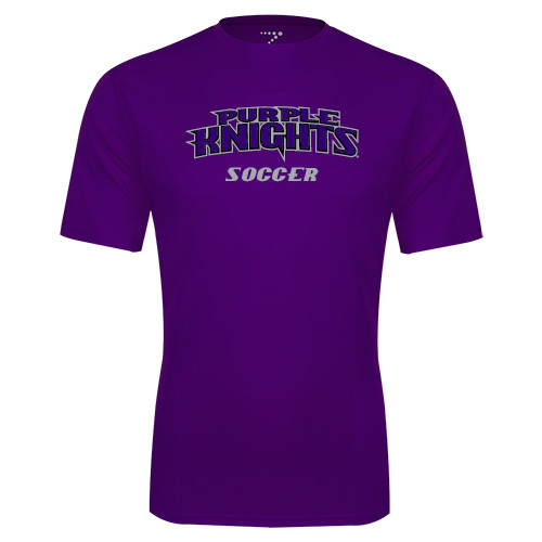  Purple Performance Tee - Soccer