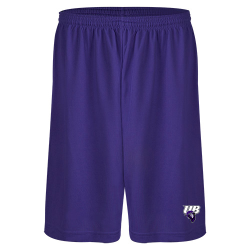  Purple Performance Classic 9 Inch Short - Primary Mark