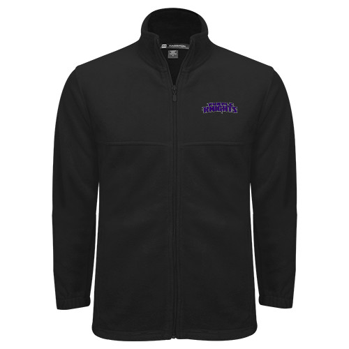  Black Fleece Full Zip Jacket - Purple Knights